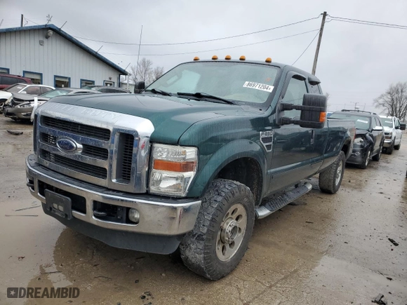 2010 Ford Super Duty F-250 SRW XL with VIN 1FTSX2B5XAEA19197, listed as a Copart auction lot 86971204 with 161,205 mi miles and Salvage Title. Bid and sale history available at carsss.com. Image 1.