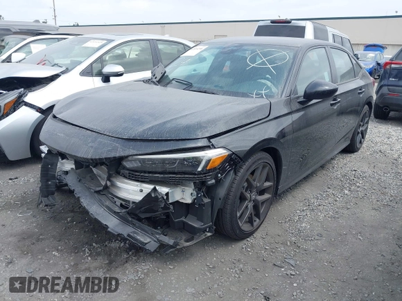2025 Honda Civic Sport with VIN 2HGFE2F56SH570871, listed as a IAAI auction lot 42014246 with 1,255 mi miles and . Bid and sale history available at DreamBid. Image 2.
