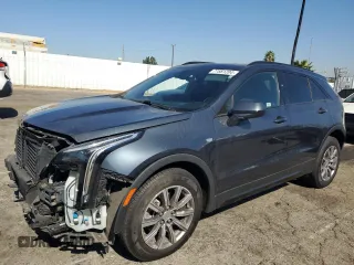 2020 Cadillac XT4 FWD Sport with VIN 1GYFZER44LF145993, listed as a Copart auction lot 77881204 with 43,606 mi miles and Salvage Title. Bid and sale history available at carsss.com. Image 1.