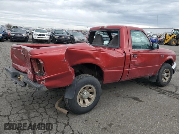 2001 Ford Ranger XL with VIN 1FTYR10C61TA40124, listed as a Copart auction lot 48943325 with 196,810 mi miles and Salvage title. Bid and sale history available at DreamBid. Image 3.