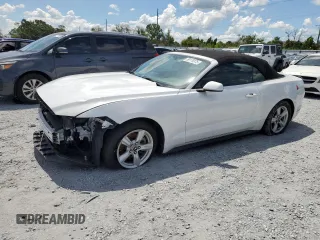 2015 Ford Mustang V6 with VIN 1FATP8EM5F5399184, listed as a Copart auction lot 59179375 with 99,374 mi miles and Salvage title. Bid and sale history available at DreamBid. Image 1.