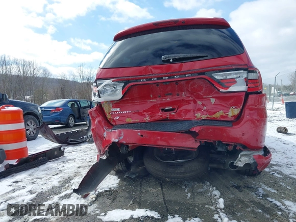 2020 Dodge Durango GT with VIN 1C4RDJDG7LC261038, listed as a IAAI auction lot 41600210 with 95,775 mi miles and . Bid and sale history available at DreamBid. Image 16.