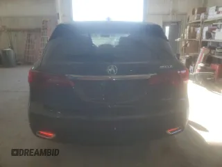 2016 Acura MDX with VIN 5FRYD4H27GB047346, listed as a Copart auction lot 88940245 with 90,593 mi miles and Salvage Title. Bid and sale history available at carsss.com. Image 6.