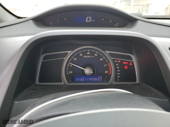 2006 Honda Civic Cpe EX with VIN 2HGFG128X6H520856, listed as a Copart auction lot 49777305 with 213,011 mi miles and Salvage Title. Bid and sale history available at carsss.com. Image 9.