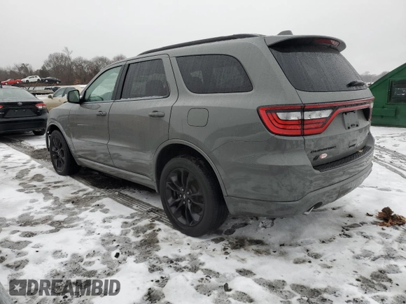 2021 Dodge Durango GT with VIN 1C4RDJDG1MC750875, listed as a Copart auction lot 43613835 with 32,406 mi miles and Salvage title. Bid and sale history available at DreamBid. Image 2.