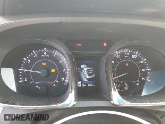 2013 Toyota Avalon XLE with VIN 4T1BK1EB5DU039485, listed as a Copart auction lot 59270535 with 80,062 mi miles and Salvage title. Bid and sale history available at DreamBid. Image 9.