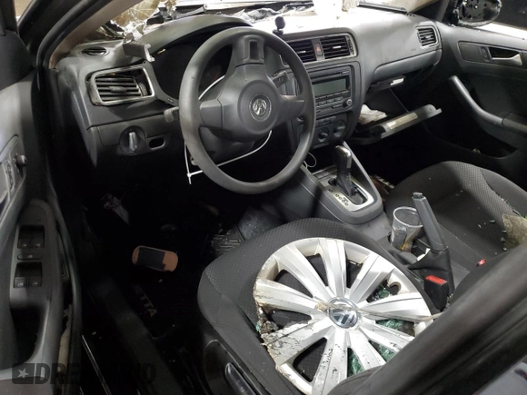 2012 Volkswagen Jetta S with VIN 3VW2K7AJ1CM307632, listed as a Copart auction lot 59764895 with Not provided miles and Non repairable. Bid and sale history available at DreamBid. Image 8.