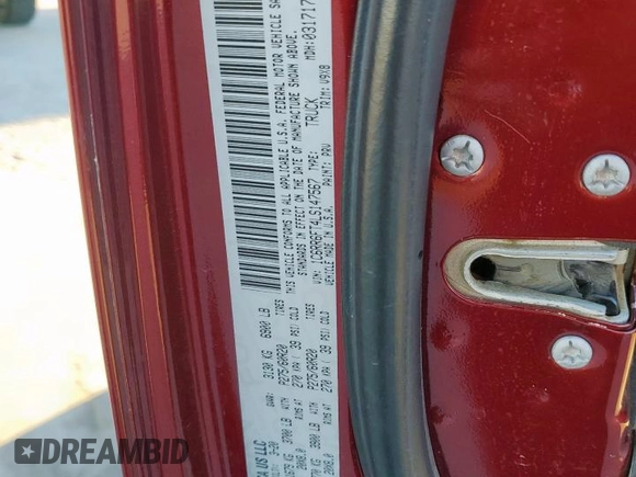 2020 Ram 1500 Tradesman z VIN 1C6RR6FT4LS147567, wystawiony jako Copart lot #47964365 z przebiegiem 95 988 mil mil oraz Szkoda całkowita • Salvage title. Historia ofert i sprzedaży dostępna na DreamBid. Obrazek 12.