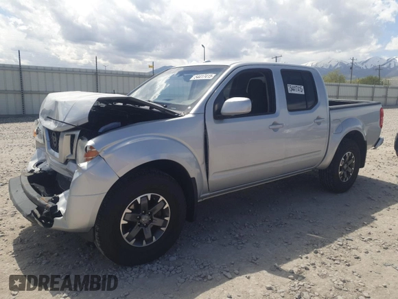 2016 Nissan Frontier S with VIN 1N6AD0EV8GN721786, listed as a Copart auction lot 54417415 with 100,672 mi miles and Salvage title. Bid and sale history available at DreamBid. Image 1.