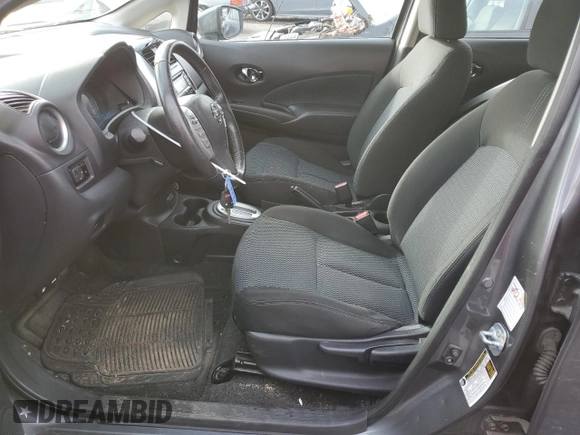 2017 Nissan Versa Note SR with VIN 3N1CE2CP7HL352819, listed as a Copart auction lot 46335675 with 77,748 mi miles and Salvage Title. Bid and sale history available at carsss.com. Image 7.