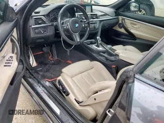 2015 BMW 4 Series 435i xDrive with VIN WBA3T7C54FP942778, listed as a Copart auction lot 54515685 with 128,423 mi miles and Salvage title. Bid and sale history available at DreamBid. Image 8.