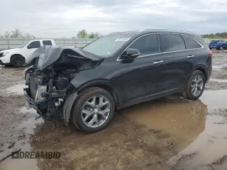 2016 Kia Sorento SXL with VIN 5XYPK4A10GG027677, listed as a Copart auction lot 50814805 with 82,677 mi miles and Salvage Title. Bid and sale history available at carsss.com. Image 1.