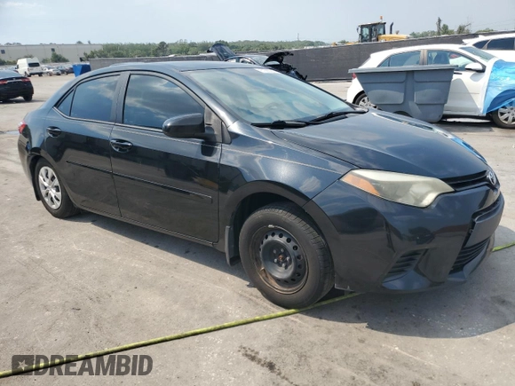 2014 Toyota Corolla L with VIN 2T1BURHE6EC182883, listed as a Copart auction lot 51683335 with 145,781 mi miles and Salvage title. Bid and sale history available at DreamBid. Image 4.