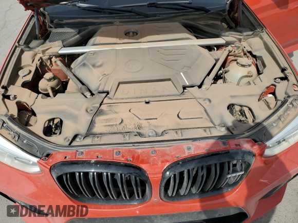 2020 BMW X3 M Competition with VIN 5YMTS0C07LLT11082, listed as a Copart auction lot 50587255 with 64,948 mi miles and Salvage Title. Bid and sale history available at carsss.com. Image 12.