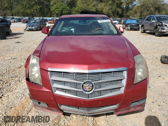 2010 Cadillac CTS Luxury with VIN 1G6DE5EG6A0130701, listed as a Copart auction lot 49847435 with Not Provided miles and Salvage Title. Bid and sale history available at carsss.com. Image 5.