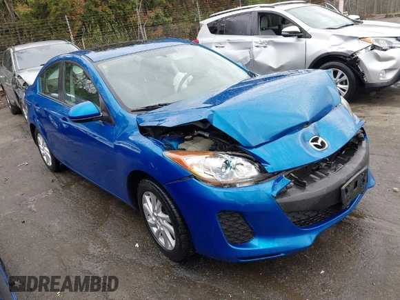 2012 Mazda 3 i Grand Touring with VIN JM1BL1W83C1526205, listed as a IAAI auction lot 41876049 with 148,870 mi miles and . Bid and sale history available at DreamBid. Image 1.