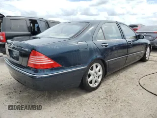 2004 Mercedes-Benz S-Class 4.3L with VIN WDBNG83J64A423281, listed as a Copart auction lot 74177694 with 0 mi miles and Non Repairable. Bid and sale history available at carsss.com. Image 3.