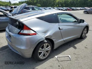 2011 Honda CR-Z with VIN JHMZF1C44BS014211, listed as a Copart auction lot 66487924 with 206,628 mi miles and Salvage title. Bid and sale history available at DreamBid. Image 3.
