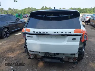 2021 Land Rover Range Rover Sport HST with VIN SALWS2RU9MA758563, listed as a IAAI auction lot 42407106 with 45,948 mi miles and . Bid and sale history available at DreamBid. Image 16.