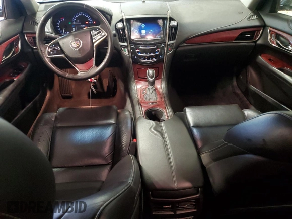 2013 Cadillac ATS with VIN 1G6AG5RX8D0162805, listed as a Copart auction lot 59568505 with 98,713 mi miles and Salvage title. Bid and sale history available at DreamBid. Image 8.