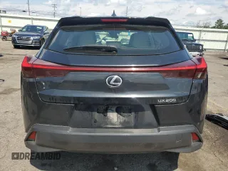 2020 Lexus UX 200 with VIN JTHX3JBHXL2025042, listed as a Copart auction lot 60426705 with 95,568 mi miles and Salvage title. Bid and sale history available at DreamBid. Image 6.