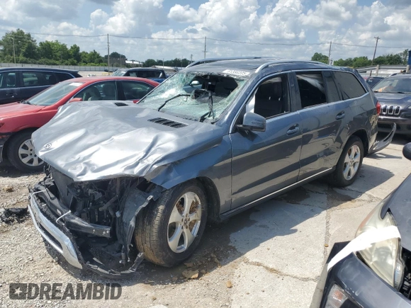 2018 Mercedes-Benz GLS 450 z VIN 4JGDF6EE1JB095130, wystawiony jako Copart lot #61386595 z przebiegiem 49 328 mil mil oraz Nie do naprawy • Non repairable. Historia ofert i sprzedaży dostępna na DreamBid. Obrazek 1.
