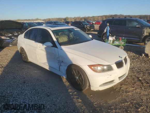 2006 BMW 3 Series 325i with VIN WBAVB13586KX43481, listed as a Copart auction lot 78620534 with 207,036 mi miles and Salvage title. Bid and sale history available at DreamBid. Image 4.