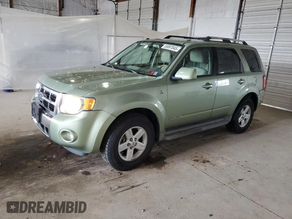 2008 Ford Escape Hybrid с VIN 1FMCU59H88KE58579, выставлен на аукционе Copart как лот 55897045 с пробегом 181 698 миль миль и Чистый • Clean title. История ставок и продаж доступна на DreamBid. Изображение 1.
