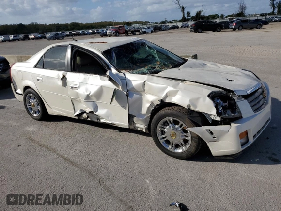 2006 Cadillac CTS with VIN 1G6DP577260120083, listed as a Copart auction lot 78999694 with 121,194 mi miles and Salvage Title. Bid and sale history available at carsss.com. Image 4.