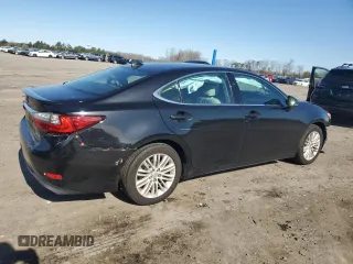 2017 Lexus ES with VIN 58ABK1GG5HU067827, listed as a Copart auction lot 50538355 with 104,380 mi miles and Salvage Title. Bid and sale history available at carsss.com. Image 3.