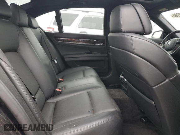 2011 BMW 7 Series 750i with VIN WBAKA8C58BCY36911, listed as a Copart auction lot 45759995 with 143,647 mi miles and Clean title. Bid and sale history available at DreamBid. Image 10.