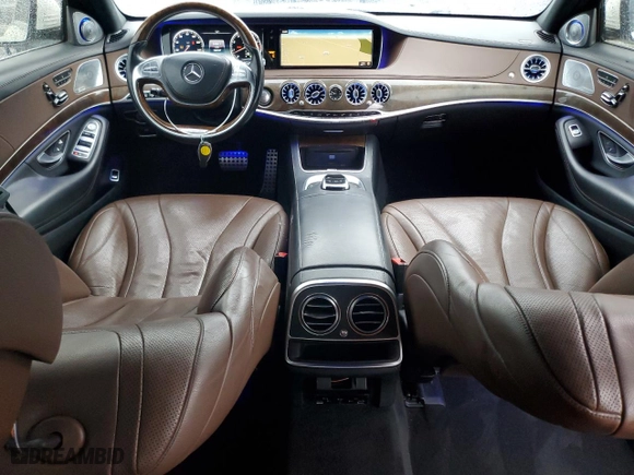 2015 Mercedes-Benz S-Class S 550 with VIN WDDUG8CB1FA202704, listed as a Copart auction lot 50199385 with 162,467 mi miles and Clean Title. Bid and sale history available at carsss.com. Image 8.