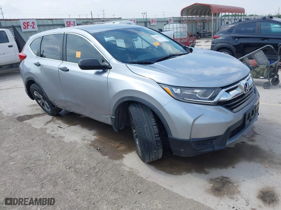 2017 Honda CR-V LX with VIN 7FARW5H38HE014201, listed as a IAAI auction lot 42044460 with 82,174 mi miles. Bid and sale history available at carsss.com. Image 1.