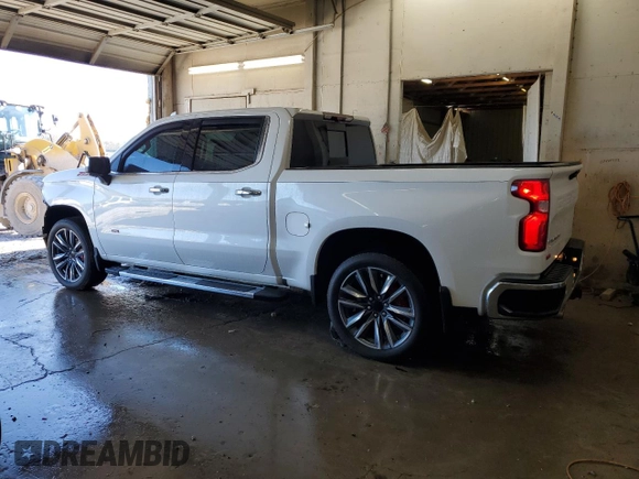 2024 Chevrolet Silverado 1500 LTZ with VIN 1GCUDGEL6RZ204568, listed as a Copart auction lot 48775205 with 10,633 mi miles and Salvage Title. Bid and sale history available at DreamBid. Image 2.