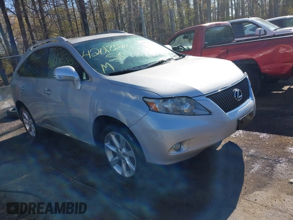 2010 Lexus RX 350 with VIN 2T2BK1BA1AC061598, listed as a IAAI auction lot 42018580 with 200,982 mi miles. Bid and sale history available at carsss.com. Image 1.