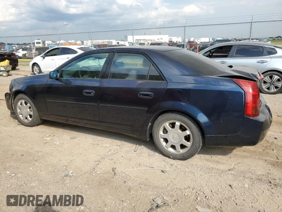 2004 Cadillac CTS with VIN 1G6DM577X40137669, listed as a Copart auction lot 58765364 with 206,751 mi miles and Salvage Title. Bid and sale history available at carsss.com. Image 2.