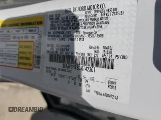 2013 Ford Fusion SE with VIN 3FA6P0HR3DR142301, listed as a Copart auction lot 53866605 with 67,928 mi miles and Salvage title. Bid and sale history available at DreamBid. Image 12.