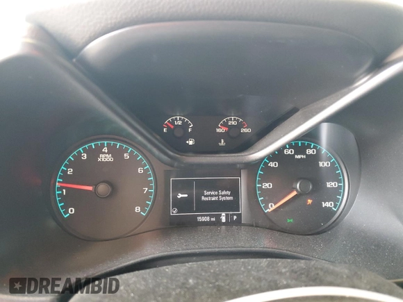 2019 GMC Canyon 2WD with VIN 1GTG5BEA4K1113427, listed as a Copart auction lot 61204433 with 15,908 mi miles and Salvage Title. Bid and sale history available at carsss.com. Image 9.