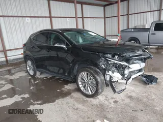2025 Lexus NX 350h Premium with VIN 2T2GKCEZ4SC032150, listed as a IAAI auction lot 40771606 with 6,625 mi miles and . Bid and sale history available at DreamBid. Image 1.