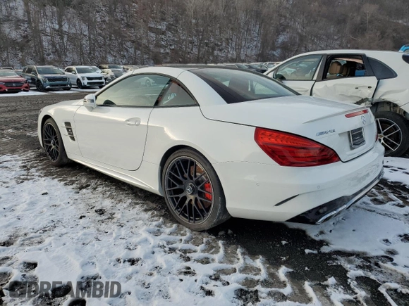 2017 Mercedes-Benz SL 63 AMG with VIN WDDJK7EA5HF044924, listed as a Copart auction lot 87028304 with Not provided miles and Non repairable. Bid and sale history available at DreamBid. Image 2.