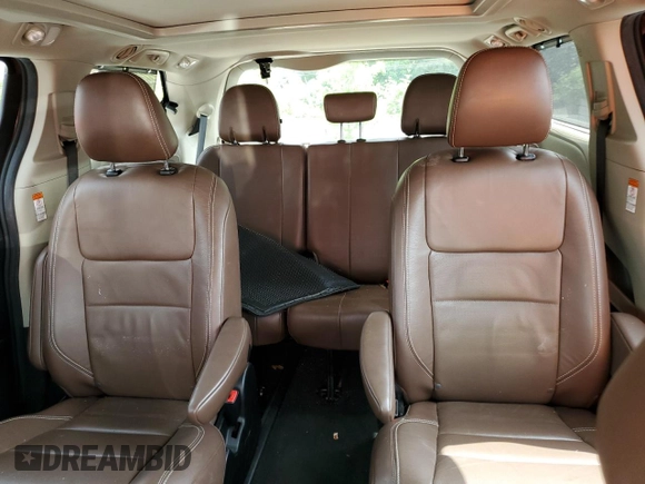 2015 Toyota Sienna Limited with VIN 5TDDK3DC7FS114715, listed as a Copart auction lot 55725385 with 114,645 mi miles and Salvage title. Bid and sale history available at DreamBid. Image 10.