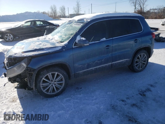 2017 Volkswagen Tiguan with VIN WVGMV7AX8HK022976, listed as a Copart auction lot 43806905 with 145,173 mi miles and Salvage title. Bid and sale history available at DreamBid. Image 1.