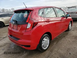 2019 Honda Fit LX with VIN 3HGGK5H41KM722561, listed as a Copart auction lot 43783575 with 87,946 mi miles and Salvage Title. Bid and sale history available at carsss.com. Image 3.