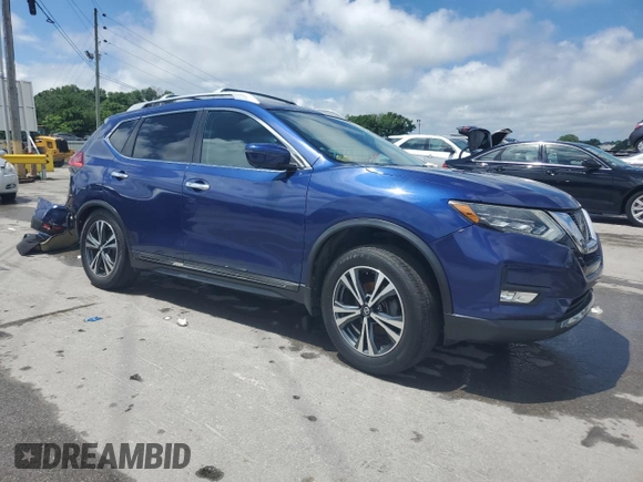 2017 Nissan Rogue SL with VIN 5N1AT2MV5HC730196, listed as a Copart auction lot 58900045 with 88,887 mi miles and Salvage title. Bid and sale history available at DreamBid. Image 4.