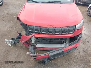 2022 Jeep Compass High Altitude with VIN 3C4NJDCB1NT213153, listed as a IAAI auction lot 41605539 with 36,519 mi miles and . Bid and sale history available at DreamBid. Image 18.