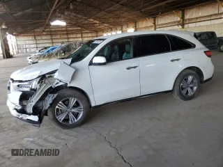 2020 Acura MDX with VIN 5J8YD3H35LL013385, listed as a Copart auction lot 43840055 with 96,194 mi miles and Salvage Title. Bid and sale history available at carsss.com. Image 1.
