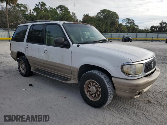 2000 Mercury Mountaineer Convenience with VIN 4M2ZU66EXYUJ20100, listed as a Copart auction lot 89242765 with 178,600 mi miles and Salvage title. Bid and sale history available at DreamBid. Image 4.