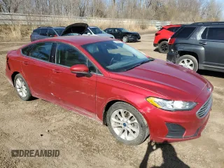 2020 Ford Fusion SE with VIN 3FA6P0HD3LR167475, listed as a Copart auction lot 53060495 with 155,210 mi miles and Non Repairable. Bid and sale history available at DreamBid. Image 4.