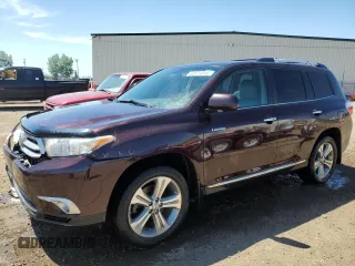 2011 Toyota Highlander Limited with VIN 5TDDK3EH9BS085867, listed as a Copart auction lot 58694845 with 280,472 mi miles and Salvage title. Bid and sale history available at DreamBid. Image 1.