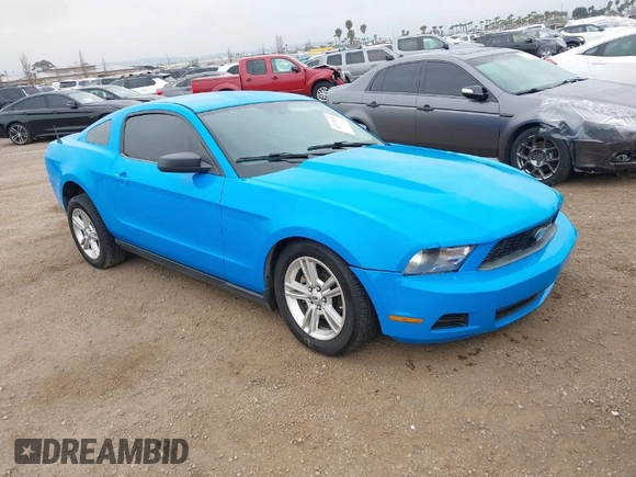 2010 Ford Mustang V6 with VIN 1ZVBP8AN9A5157640, listed as a IAAI auction lot 41873148 with 147,969 mi miles and . Bid and sale history available at carsss.com. Image 1.